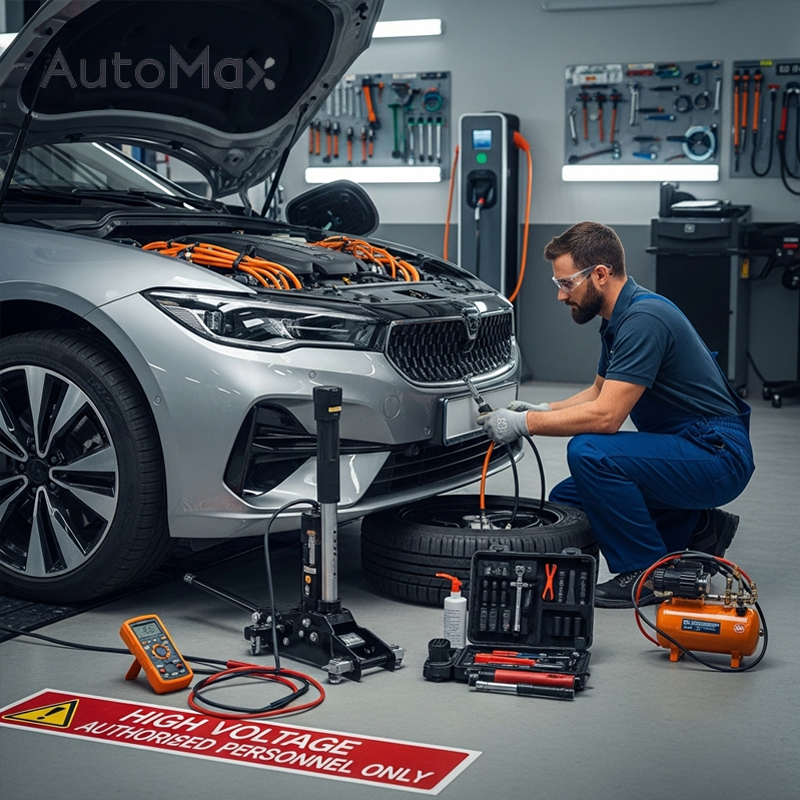 Réparation de pneu pour véhicules électriques : Solutions adaptées et sécurisées