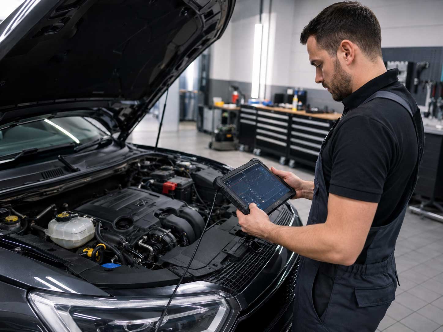 Diagnostic auto à Luxembourg avec analyse électronique complète
