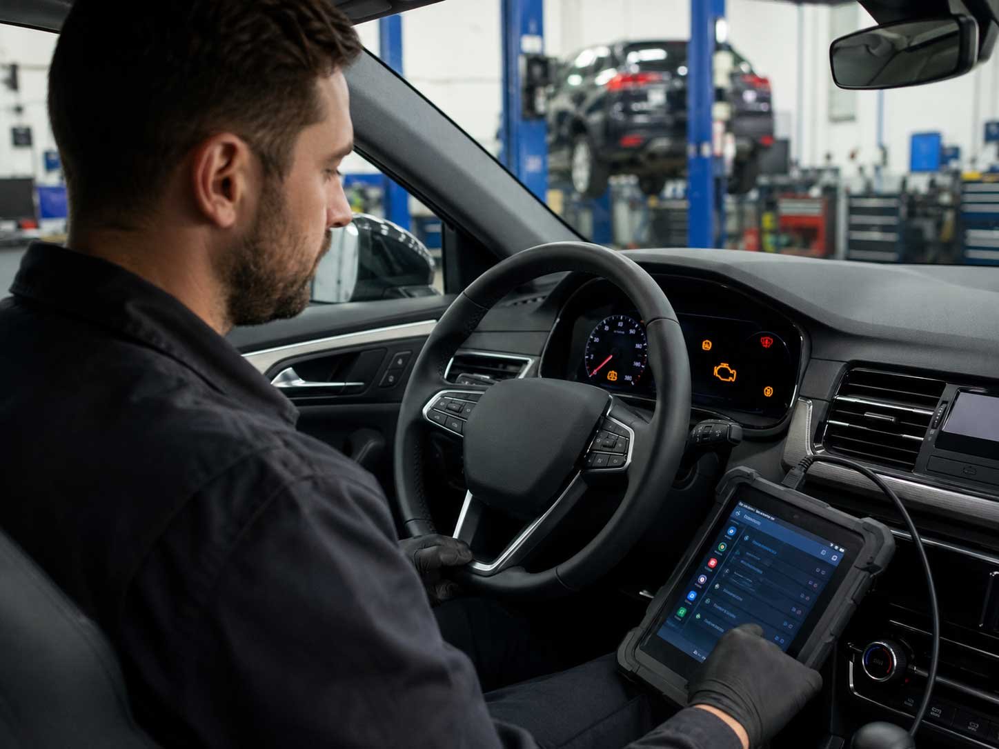 echerche de panne moteur, électrique et transmission