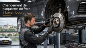 Changement de plaquettes de frein à Luxembourg