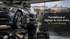 parallélisme et réglage du train avant au Luxembourg