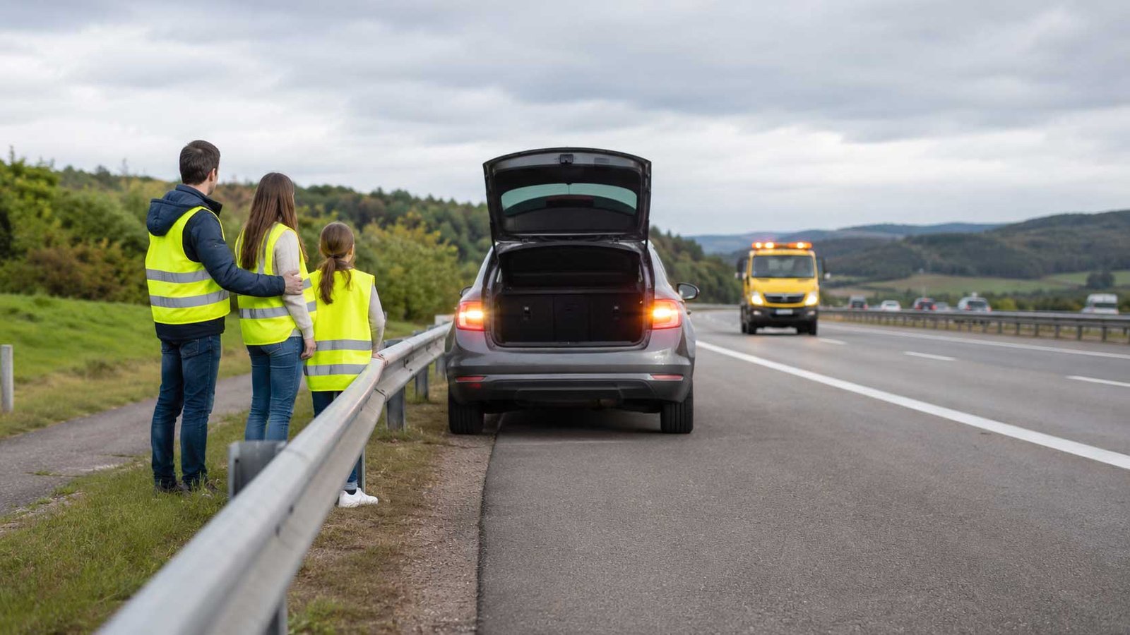 Dépannage sur autoroute au Luxembourg