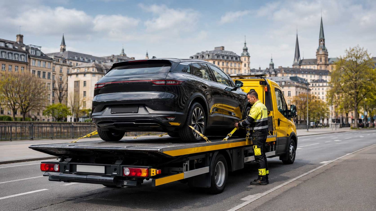 Remorquage voiture Luxembourg
